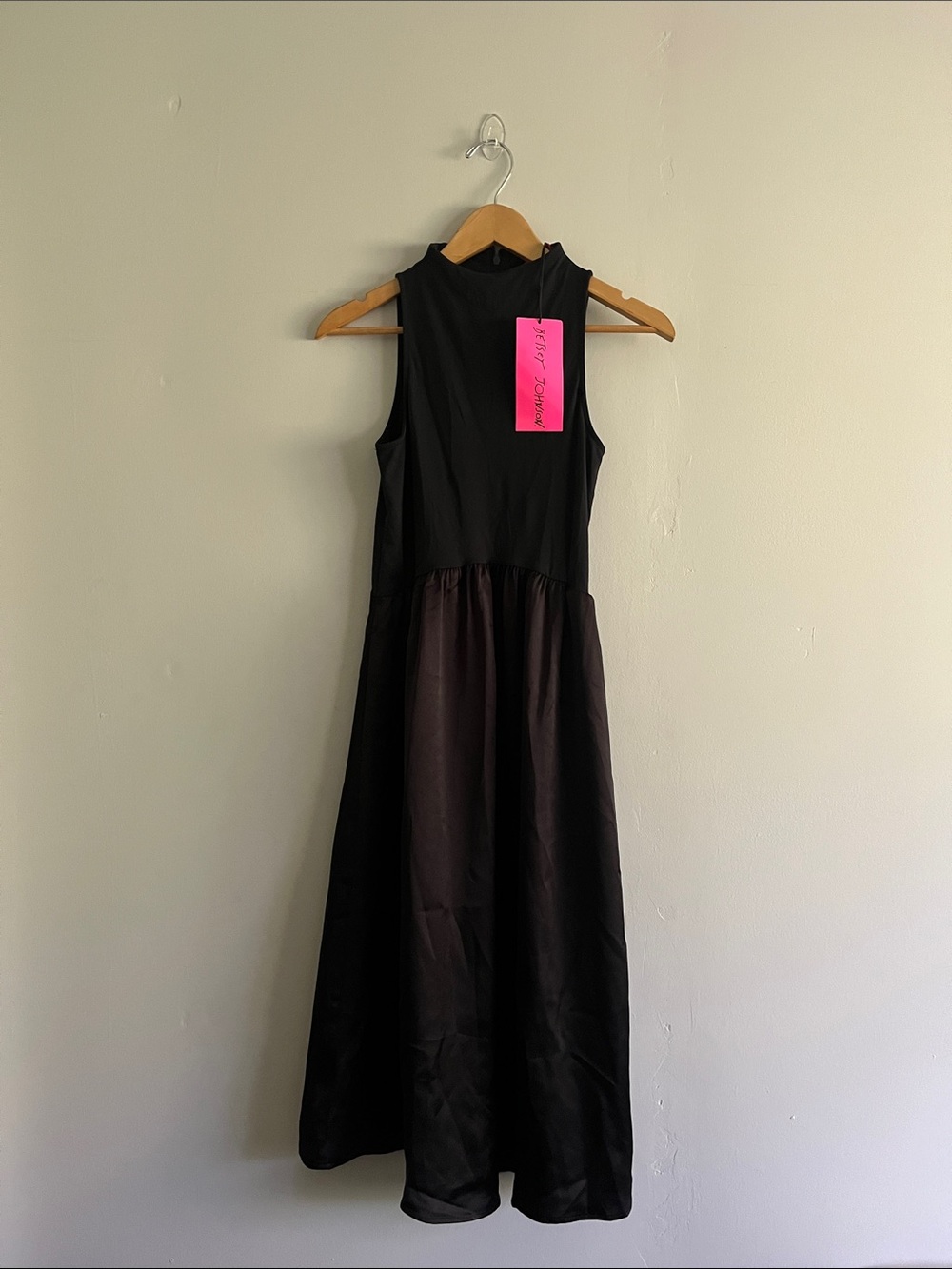 NEW Betsey Johnson Black Dress XS